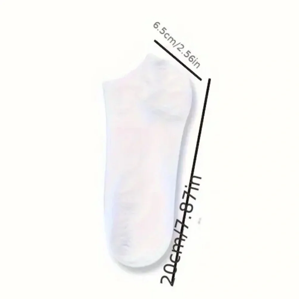 SALE! 60Pack NEW Men's White Ankle Socks (One Size / Unisex)